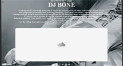 Desktop Screenshot of dj-bone.com